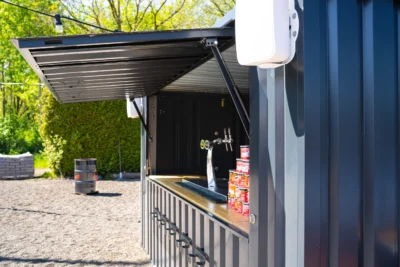 Conteneur bar démontable 4×2 XL RAL 7016 – Image 2