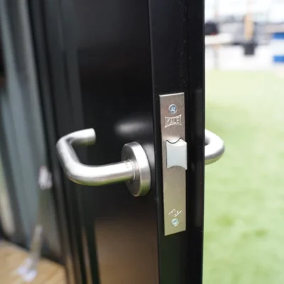 Conteneur démontable anthracite 3 x 2 mètres – avec double porte (petit côté) – Image 4
