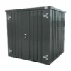 Conteneur démontable anthracite 2 x 2 mètres – avec double porte – Image 3