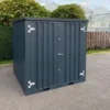Conteneur démontable anthracite 2 x 2 mètres – avec double porte – Image 2