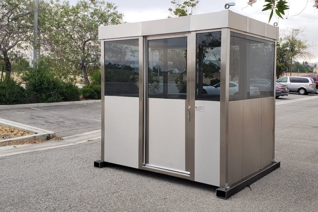 guérite de chantier modulaire